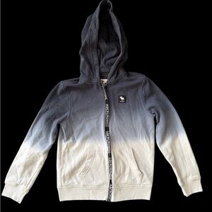 Abercrombie Kids Ombre Hoodie - Blue and White